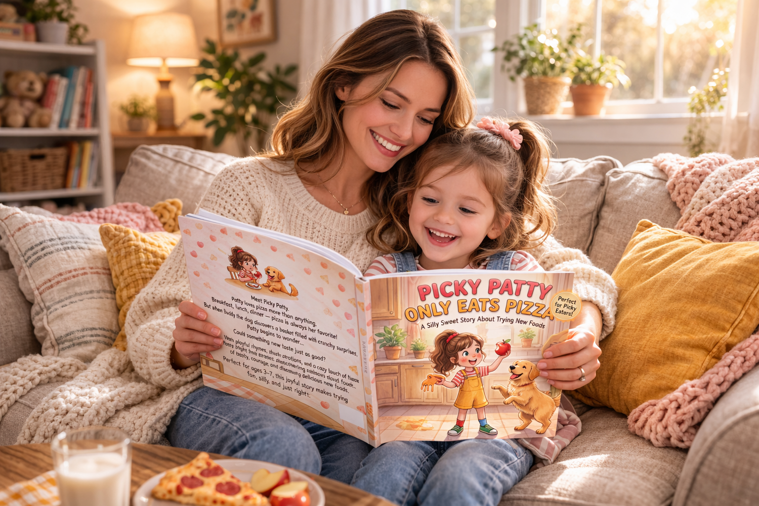 Parent reading to child